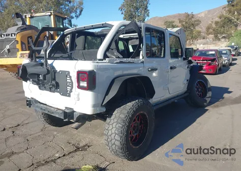 2021 Jeep Wrangler Unlimited Sport Altitude 4X4 z USA, uszkodzony, nr VIN 1C4HJXDG3MW506151